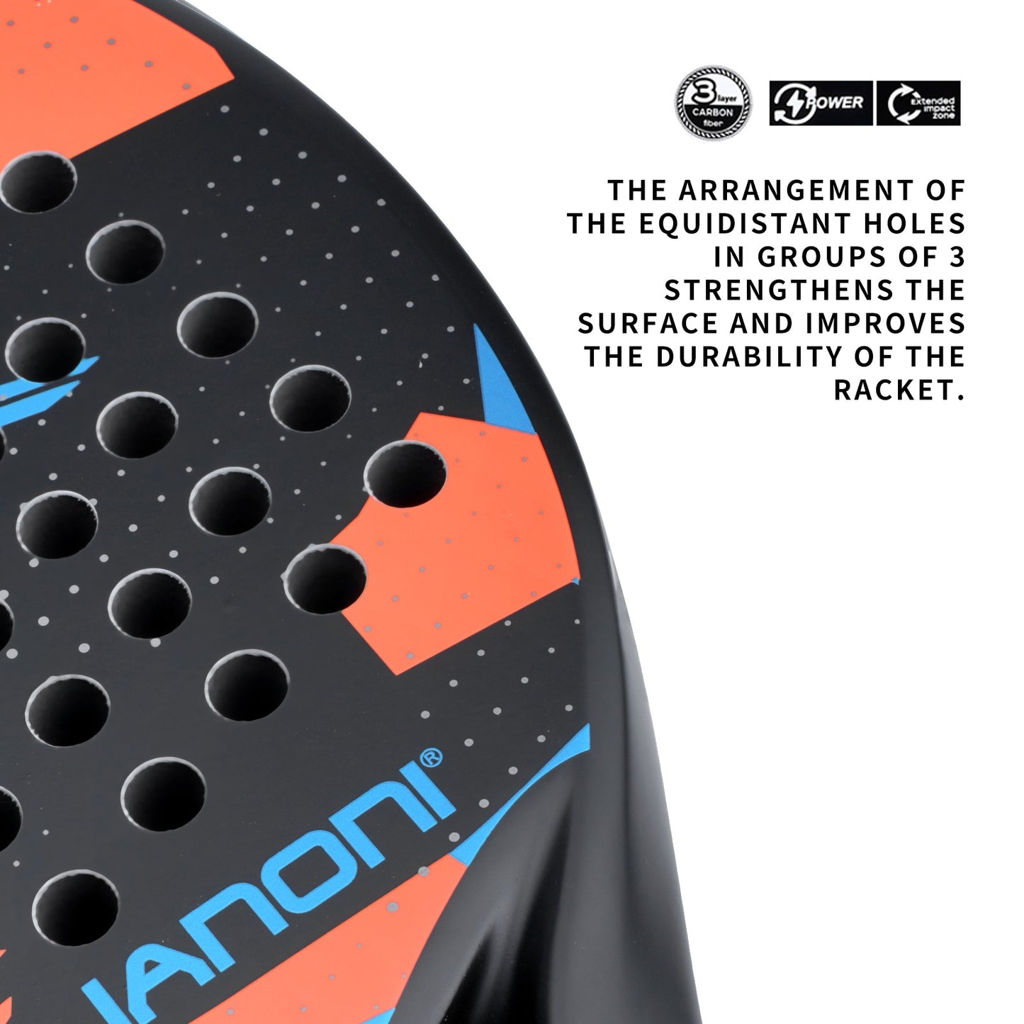 Ianoni Multi Blaze Padel Racket