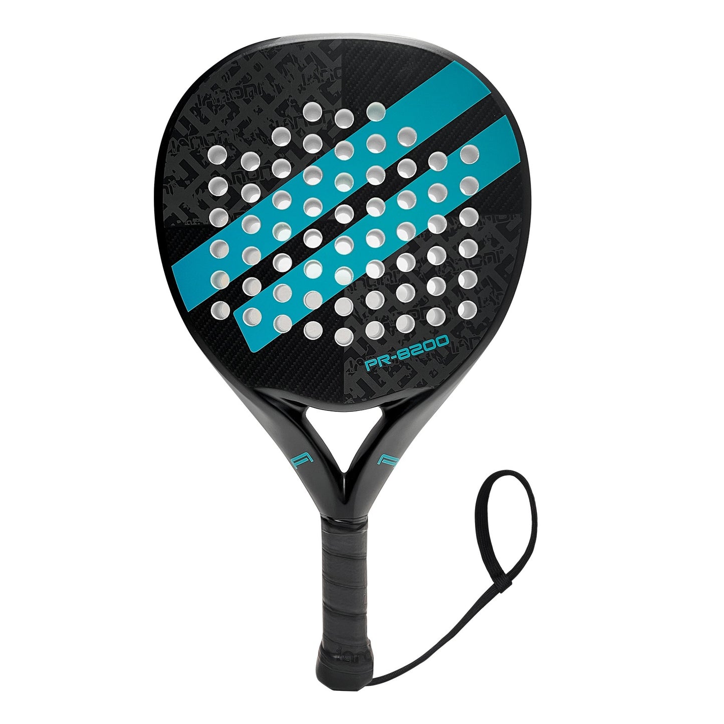 Ianoni Blue Double Stripe Padel Racket